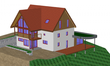 image Extension + réfection toiture d'une maison individuelle